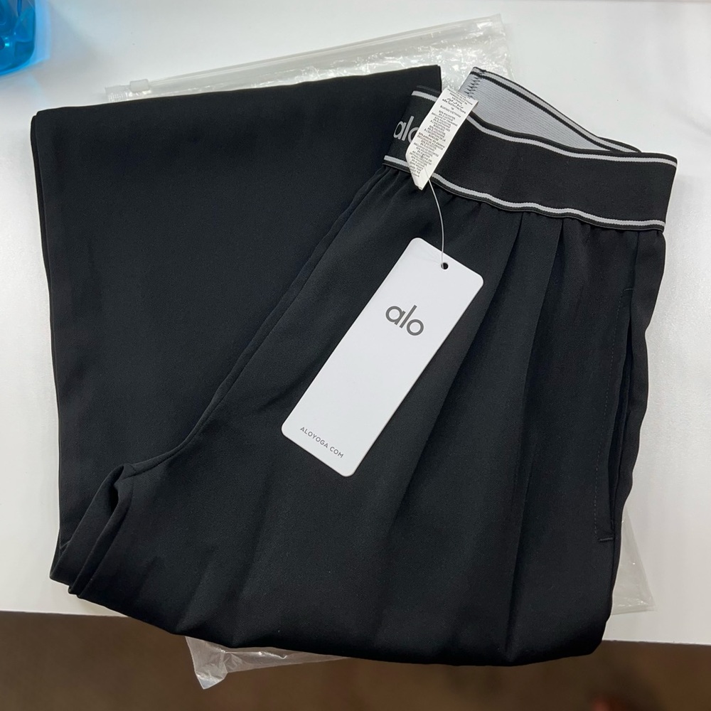 Alo Suit Up Trouser, black